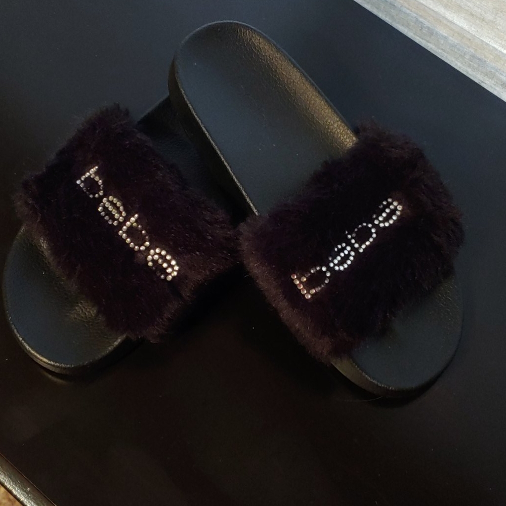 BEBE Fur Slippers
